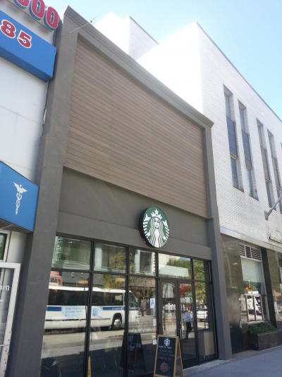 Starbucks entrance